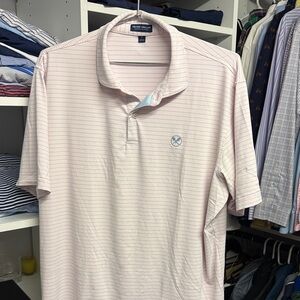 Peter Millar Golf Polo Size XL Crown Crafted